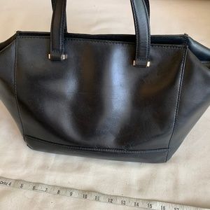 Kate Spade bow bag in black leather